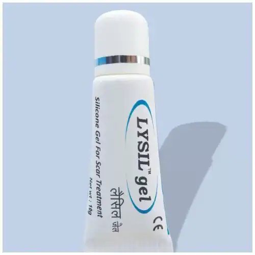Lysil Silicone gel 10g for scar treatment of old and new hypertrophic scars | Eucare