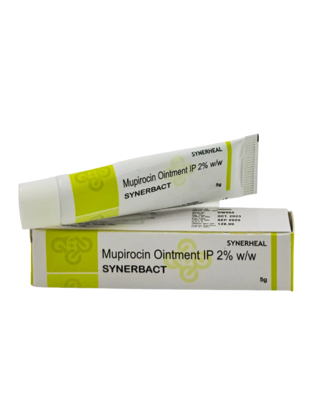 Synerbact Mupirocin ointment / controlling infection
