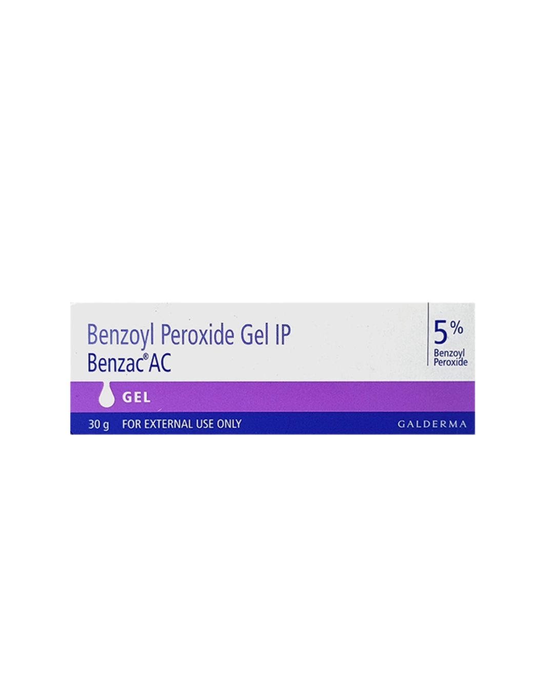 Benzac AC 5% Gel 30 GM Galderma Pharma