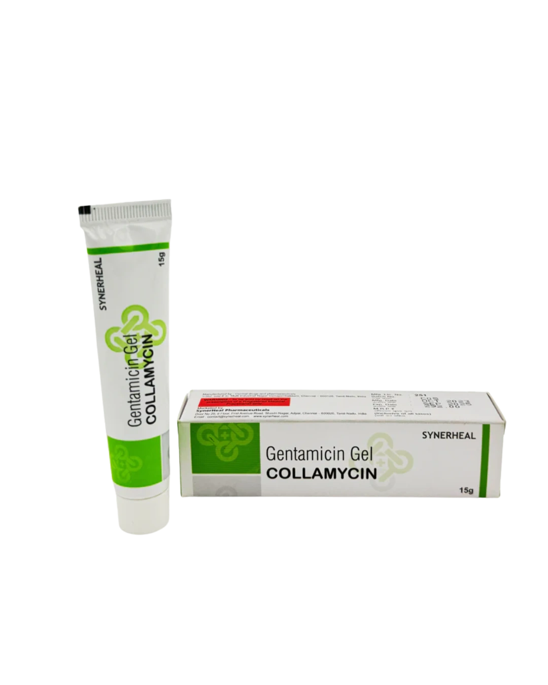 COLLAMYCIN Gel - Gentamicin Collagen Hydrogel dressing COLLAMYCIN Gel - Gentamicin Collagen Hydrogel dressing