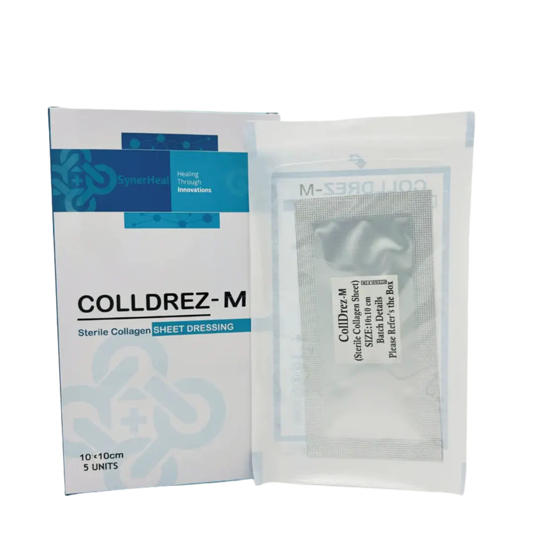 Colldrez M Meshed wet collagen sheet for burns