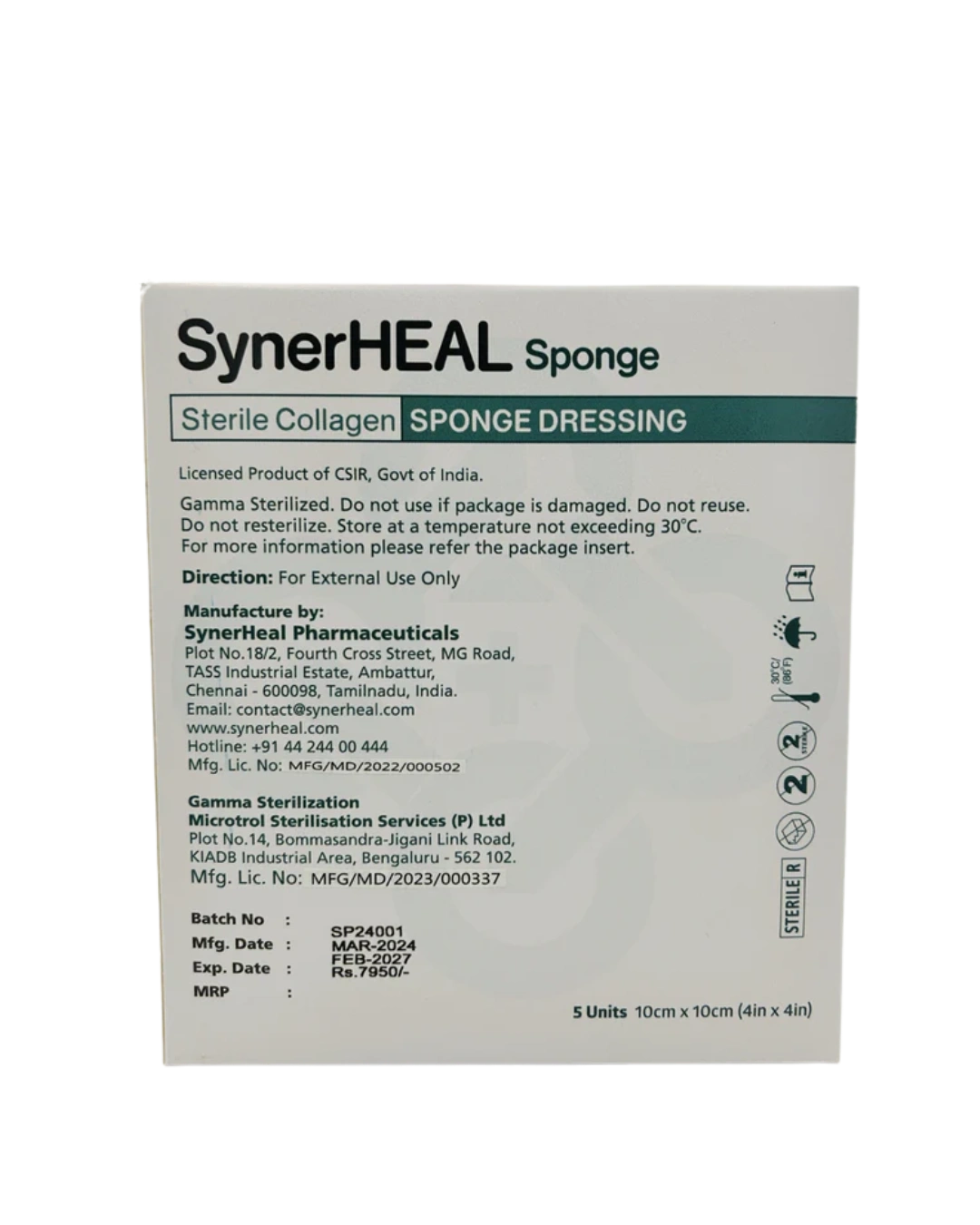 Synerheal Sponge