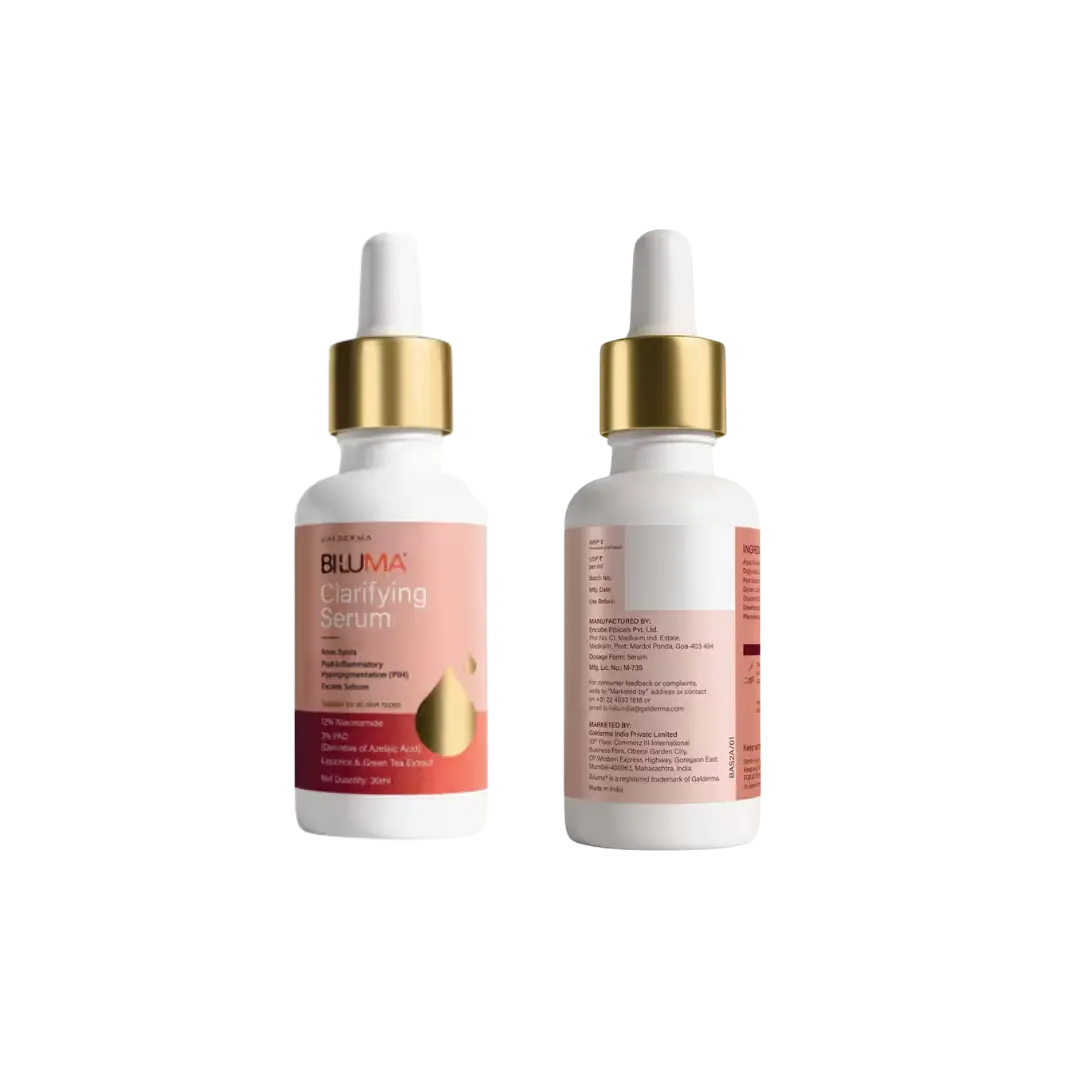 Biluma Clarifying Serum 30ml | Fades Dark Spots & Evens Skin Tone | Brightening Daily Serum