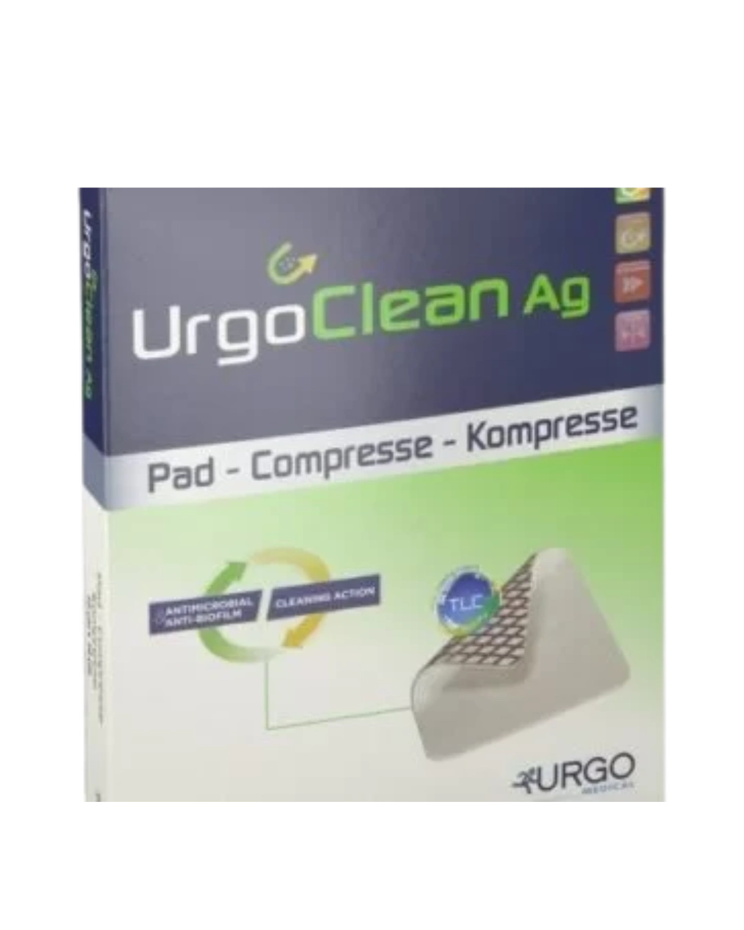 URGOCLEAN Ag/silver wound dressing for infected wounds by URGO Medical